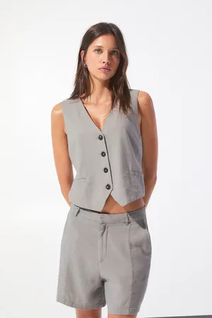 Pull&Bear Anzugweste Rustikal
