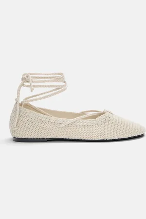 Pull&Bear Häkel-Ballerinas Mit Schleife