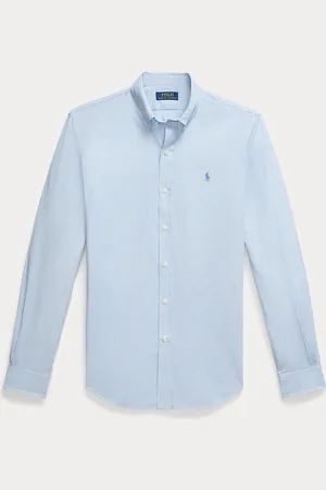 Ralph Lauren Slim-Fit Hahnentritt-Hemd aus Popeline