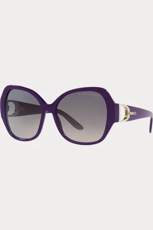 Ralph Lauren Sonnenbrille Stirrup mit Pavé