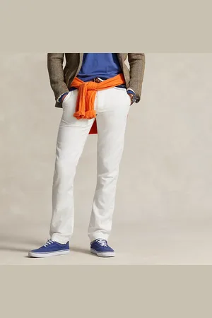 Ralph Lauren Straight-Fit Hose aus Baumwoll-Leinen