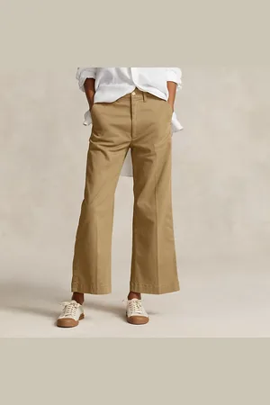 Ralph Lauren Chinohose mit ausgestelltem Bein