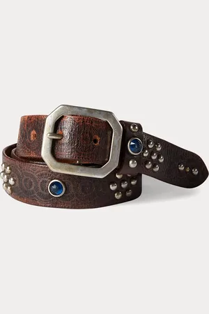 Ralph Lauren Ledergürtel mit Nieten