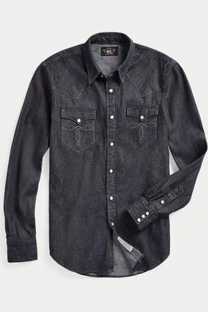 Ralph Lauren Slim-Fit-Westernhemd aus Denim