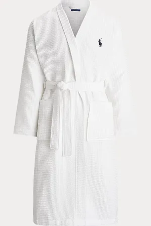 Ralph Lauren Bademantel aus Baumwollpiqué