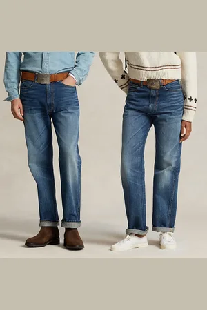 Ralph Lauren Indigo-Jeans PRL x Naiomi Glasses
