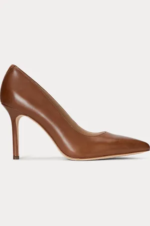 Ralph Lauren Pumps Lindella II aus poliertem Leder