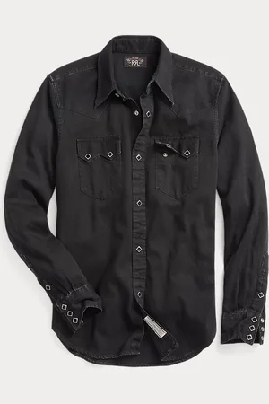 Ralph Lauren Slim-Fit-Westernhemd aus Denim