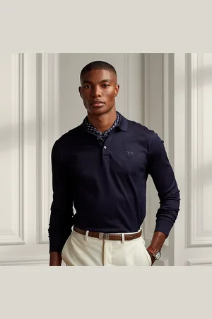 Ralph Lauren Langärmliges Poloshirt aus Piqué