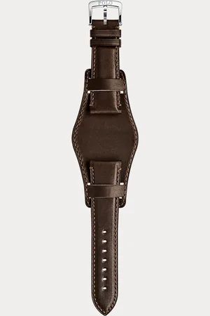 Ralph Lauren Uhrenarmband aus Kalbsleder