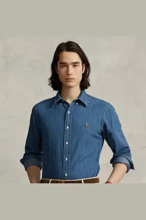 Ralph Lauren Custom-Fit Denimhemd