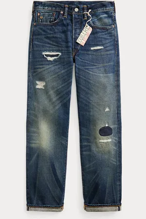Ralph Lauren Straight-Fit Jeans mit Hawley-Waschung