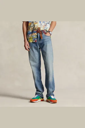 Ralph Lauren Heritage-Straight-Fit Jeans im Used-Look