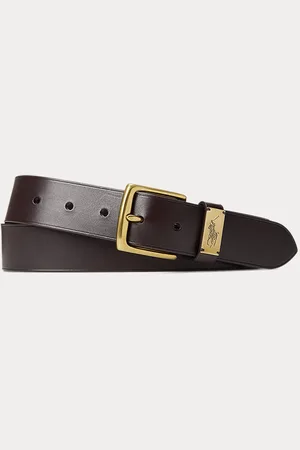 Ralph Lauren Ledergürtel mit Ponyschild