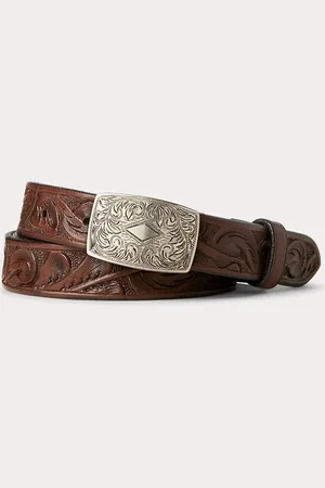 Ralph Lauren Handgearbeiteter Ledergürtel
