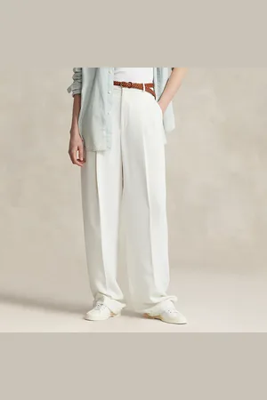 Ralph Lauren Plisseehose mit geradem Bein