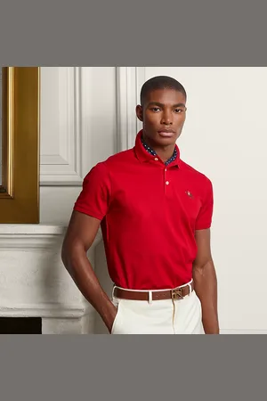 Ralph Lauren Custom-Slim-Fit Poloshirt aus Piqué