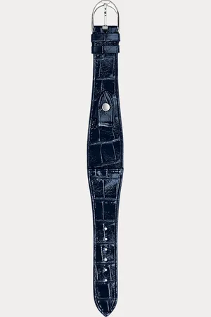 Ralph Lauren Medium-Stirrup-Armband, Alligatorleder
