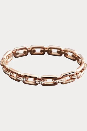 Ralph Lauren Armreif aus Rosé mit Diamantpavé