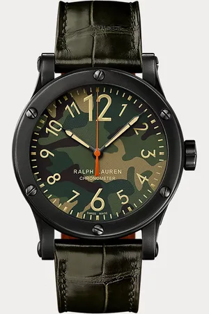 Ralph Lauren 39 mm Chronometer aus Stahl