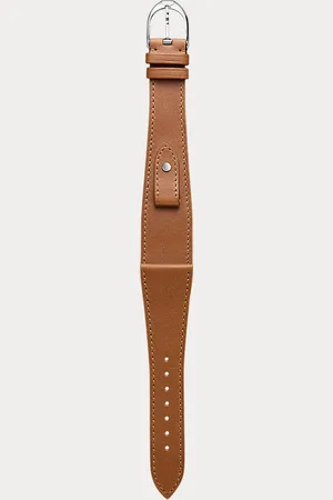 Ralph Lauren Medium-Stirrup-Armband aus Kalbsleder