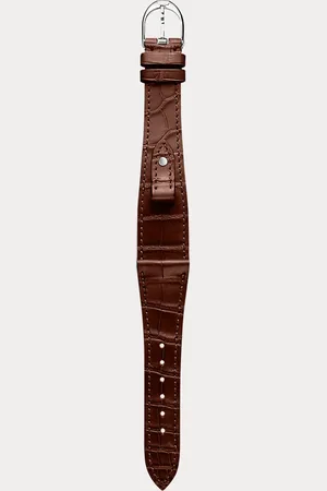 Ralph Lauren Small-Stirrup-Armband, Alligatorleder