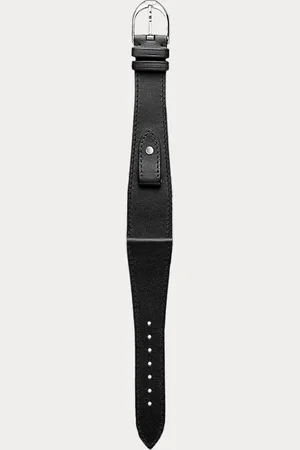 Ralph Lauren Medium-Stirrup-Armband aus Kalbsleder