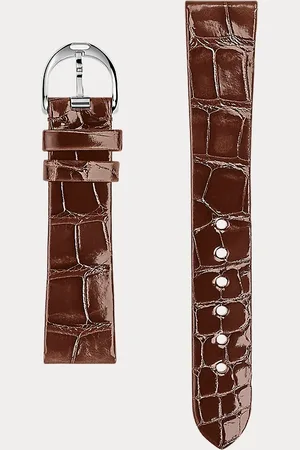 Ralph Lauren Uhrenarmband RL 888 aus Alligatorleder