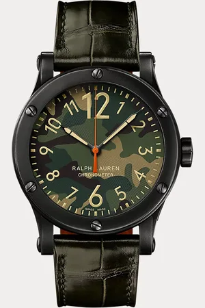 Ralph Lauren 45MM Chronometer aus Stahl