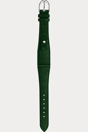 Ralph Lauren Medium-Stirrup-Armband, Alligatorleder