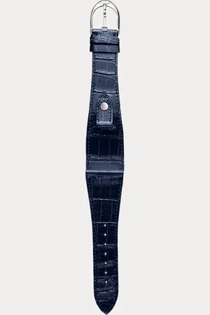 Ralph Lauren Large-Stirrup-Armband, Alligatorleder