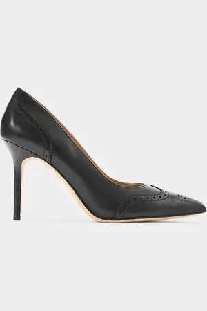 Ralph Lauren Pumps Lynden aus poliertem Leder
