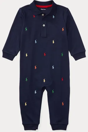 Ralph Lauren Polo-Strampler aus weicher Baumwolle