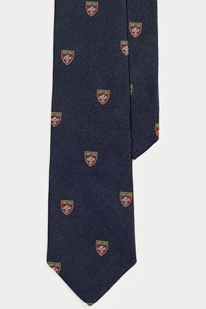 Ralph Lauren Schmale Krawatte aus Seidenrips