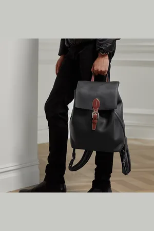 Ralph Lauren Kalbslederrucksack Voyager