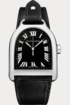 Ralph Lauren Große Armbanduhr Stirrup aus Stahl