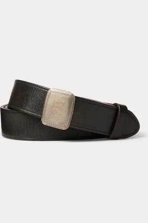 Ralph Lauren Ledergürtel mit Schiebeschnalle