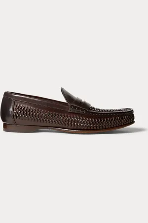 Ralph Lauren Pennyloafer Chalmers aus gewebtem Leder