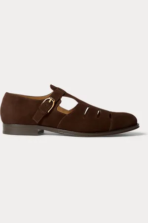 Ralph Lauren Sandale Fisherman aus Kalbswildleder