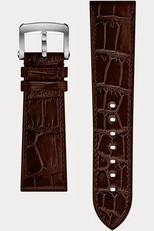 Ralph Lauren 23 x 20 Sporting-Armband, Alligatorleder