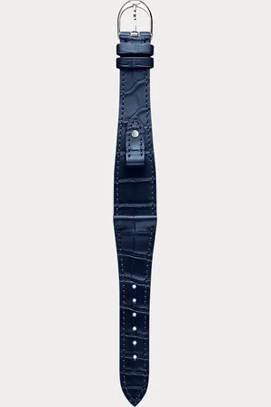 Ralph Lauren Small-Stirrup-Armband, Alligatorleder