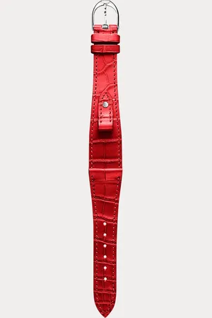 Ralph Lauren Small-Stirrup-Armband, Alligatorleder