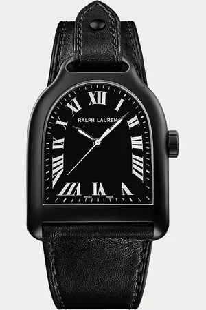Ralph Lauren Große Armbanduhr Stirrup aus Stahl