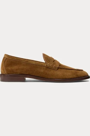 Ralph Lauren Pennyloafer Bolden aus Kalbswildleder