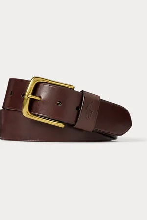 Ralph Lauren Gürtel aus Narbenleder