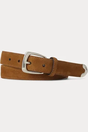 Ralph Lauren Westerngürtel aus Kalbswildleder