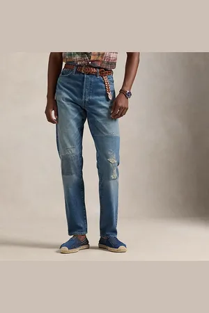 Ralph Lauren Heritage-Straight-Fit Jeans im Used-Look