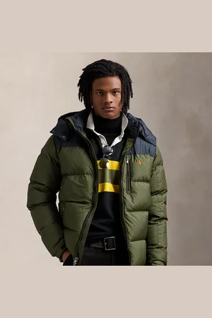 Ralph Lauren Die Color-Block-Daunenjacke Gorham