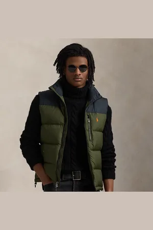 Ralph Lauren Die Color-Block-Daunenweste Gorham