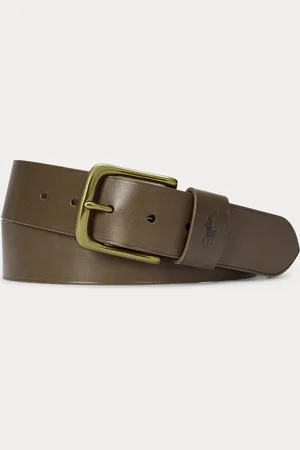 Ralph Lauren Gürtel aus Narbenleder